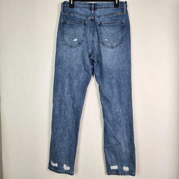 Kancan Ashland High Rise 90s Boyfriend Distressed Jean 9/28 KC7860M - Picture 4 of 9